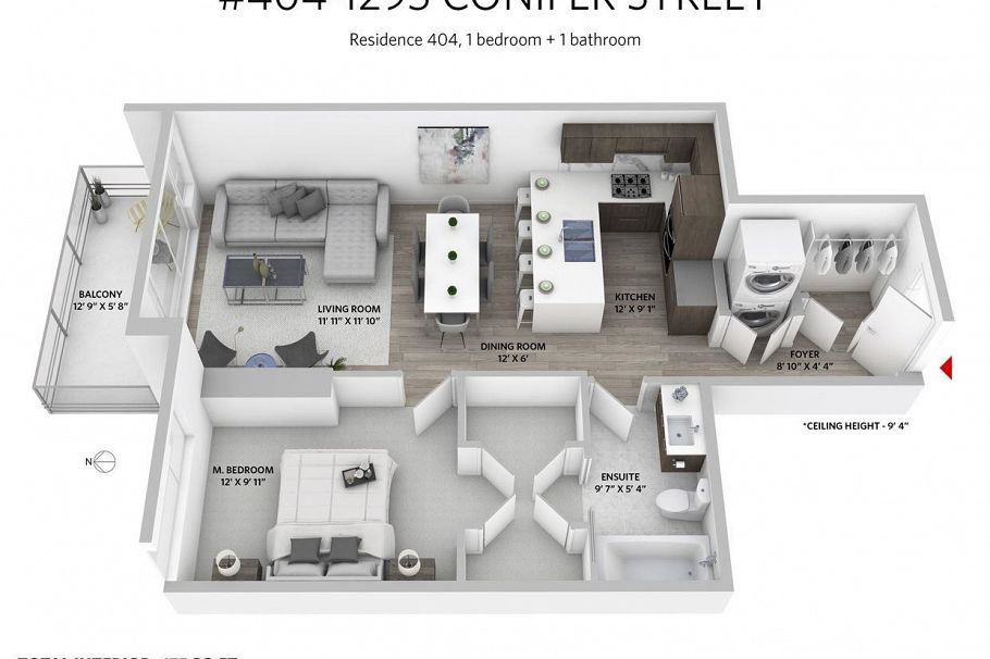 404 1295 Conifer Street North Vancouver, BC - 30