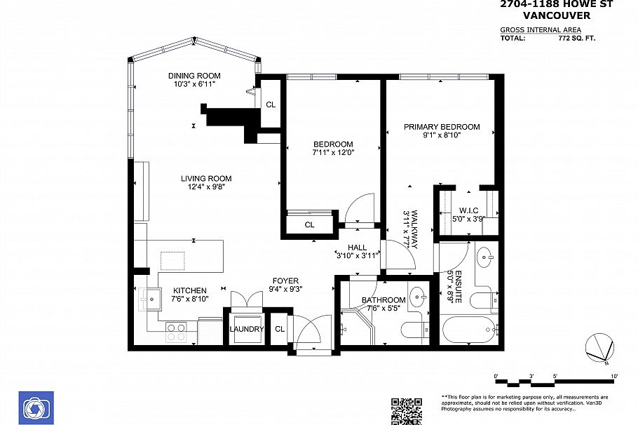 2704 1188 Howe Street Vancouver, BC - 38