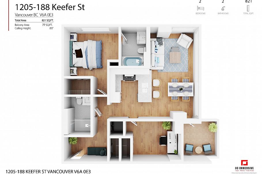 1205 188 Keefer Street Vancouver, BC - 39