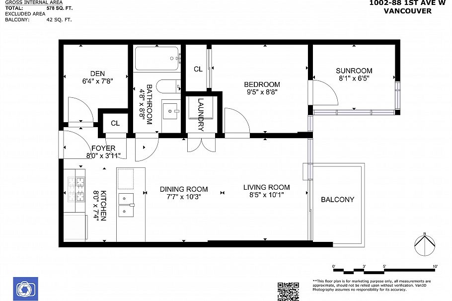 1002 88 W 1st Avenue Vancouver, BC - 34