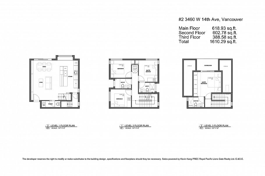 2 3460 W 14th Avenue Vancouver, BC - 21