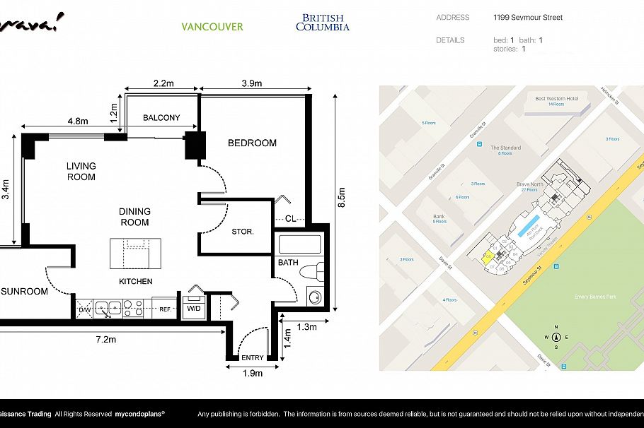 2908 1199 Seymour Street Vancouver, BC - 14