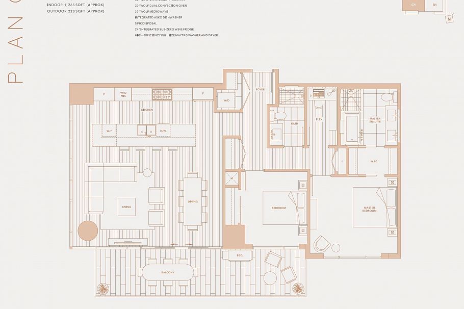 3503 1335 Howe Street Vancouver, BC - 22