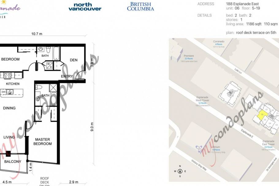 1206 188 E Esplanade North Vancouver, BC - 38