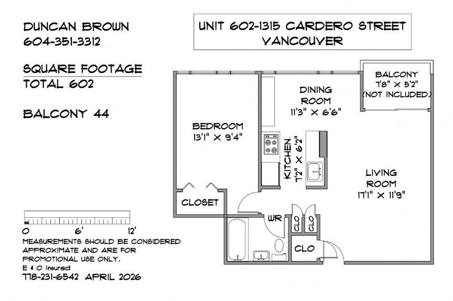 602 1315 Cardero Street Vancouver, BC - 23