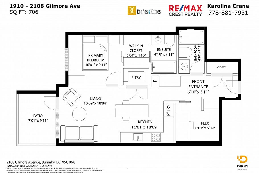 1910 2108 Gilmore Avenue Burnaby, BC - 34