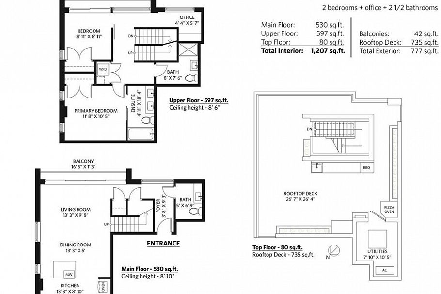 PH2502 999 Seymour Street Vancouver, BC - 36