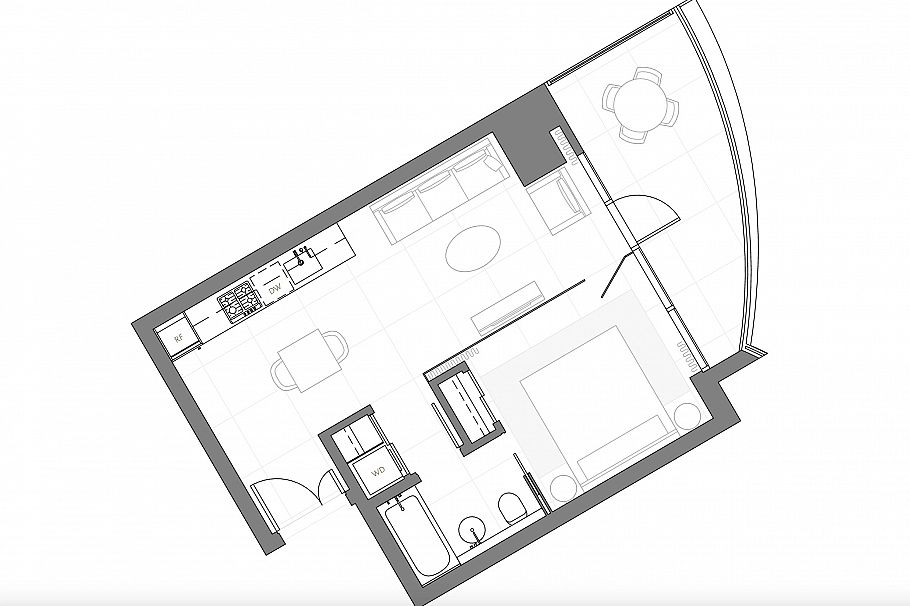 2301 1033 Nelson Street Vancouver, BC - 1