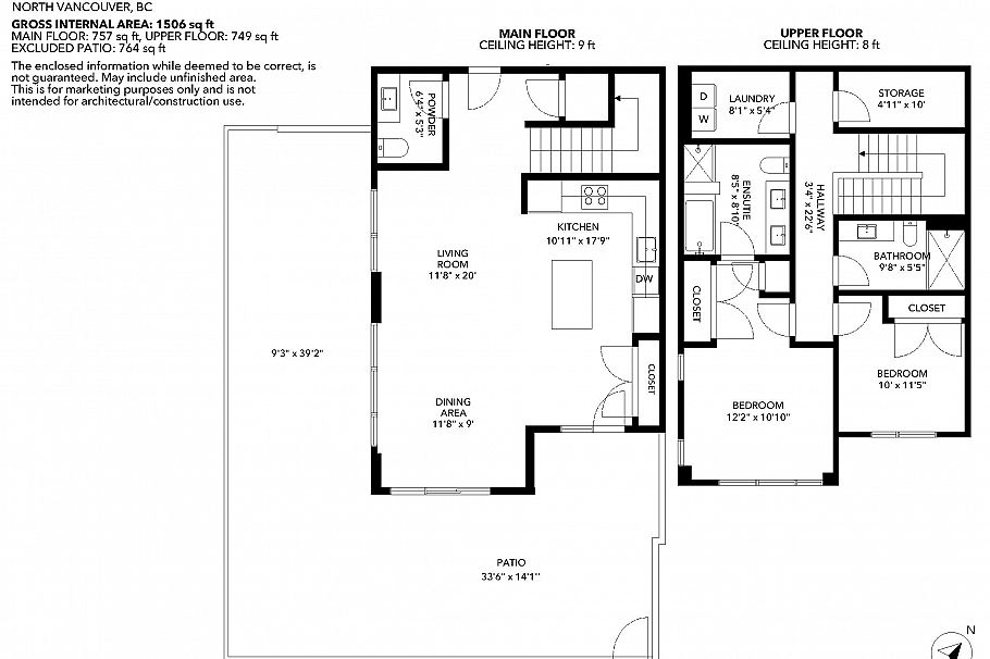 TH112 755 Harbourside Drive North Vancouver, BC - 36