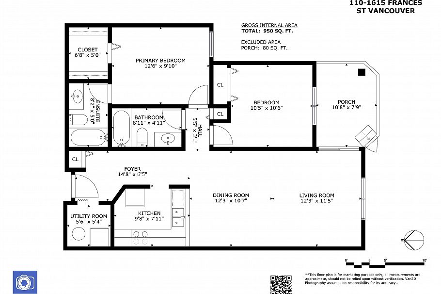 110 1615 Frances Street Vancouver, BC - 2