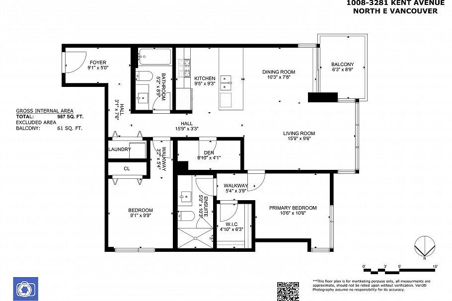 1008 3281 E Kent Avenue North Vancouver, BC - 26