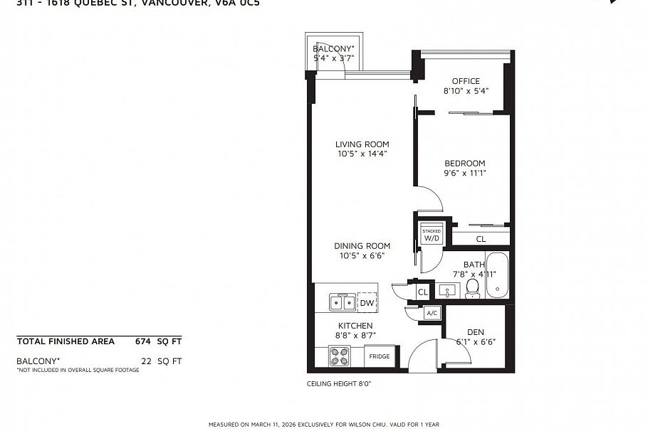 311 1618 Quebec Street Vancouver, BC - 23