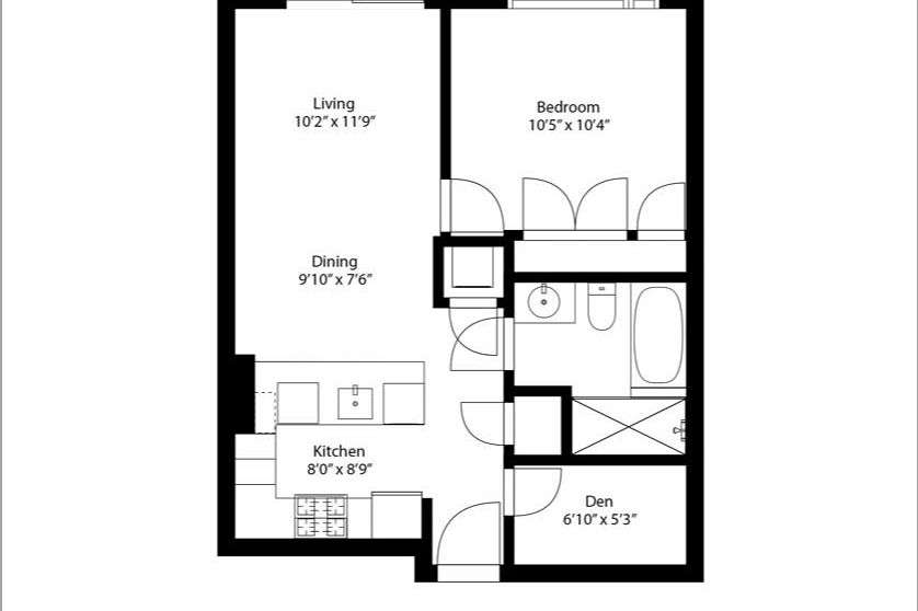 1107 788 Richards Street Vancouver, BC - 32