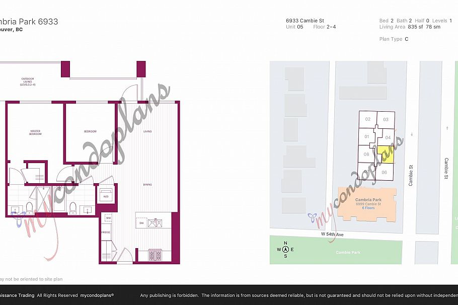 205 6933 Cambie Street Vancouver, BC - 25