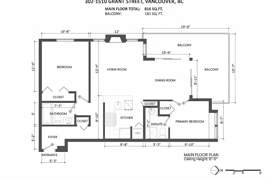 302 1510 Grant Street Vancouver, BC - 33