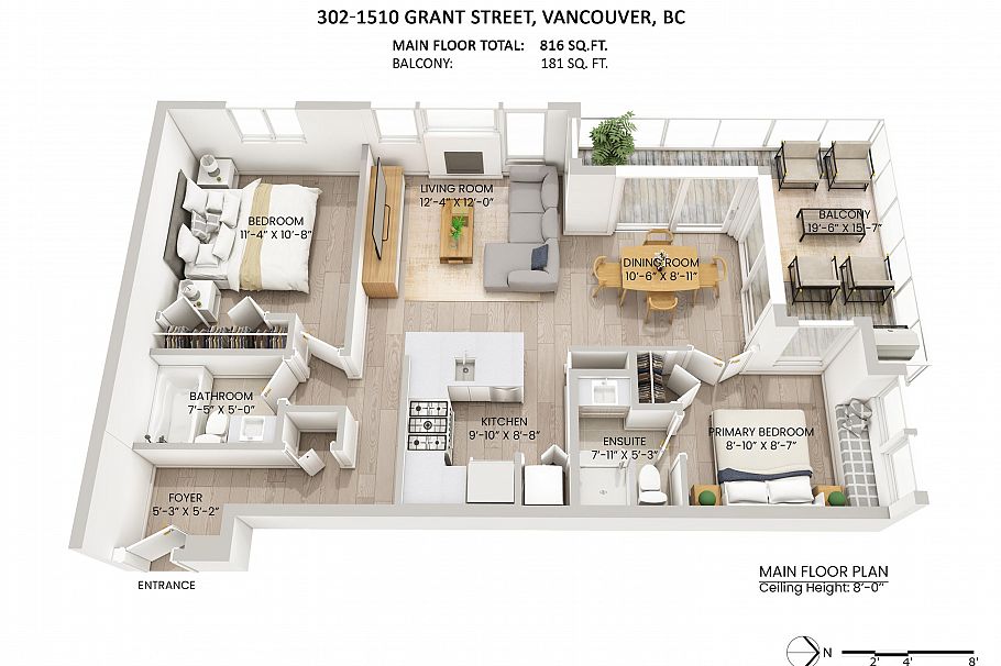 302 1510 Grant Street Vancouver, BC - 32