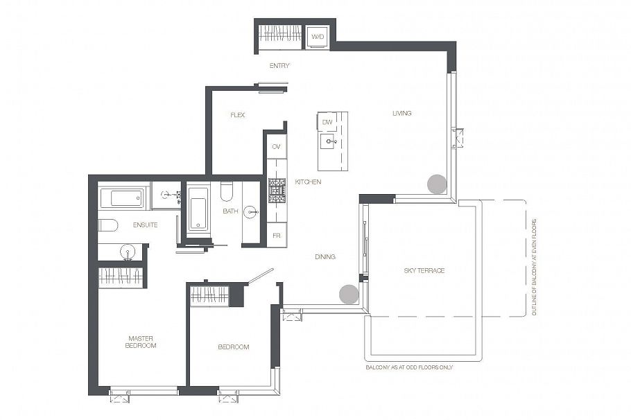 2304 1408 Robson Street Vancouver, BC - 6