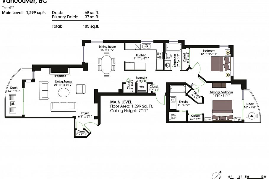 302 1520 Harwood Street Vancouver, BC - 37