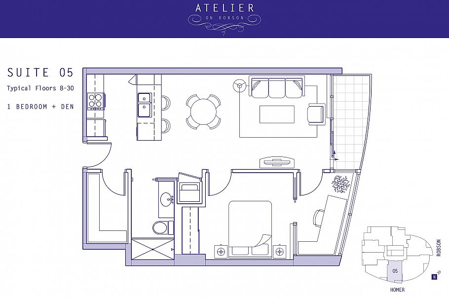 2205 833 Homer Street Vancouver, BC - 33