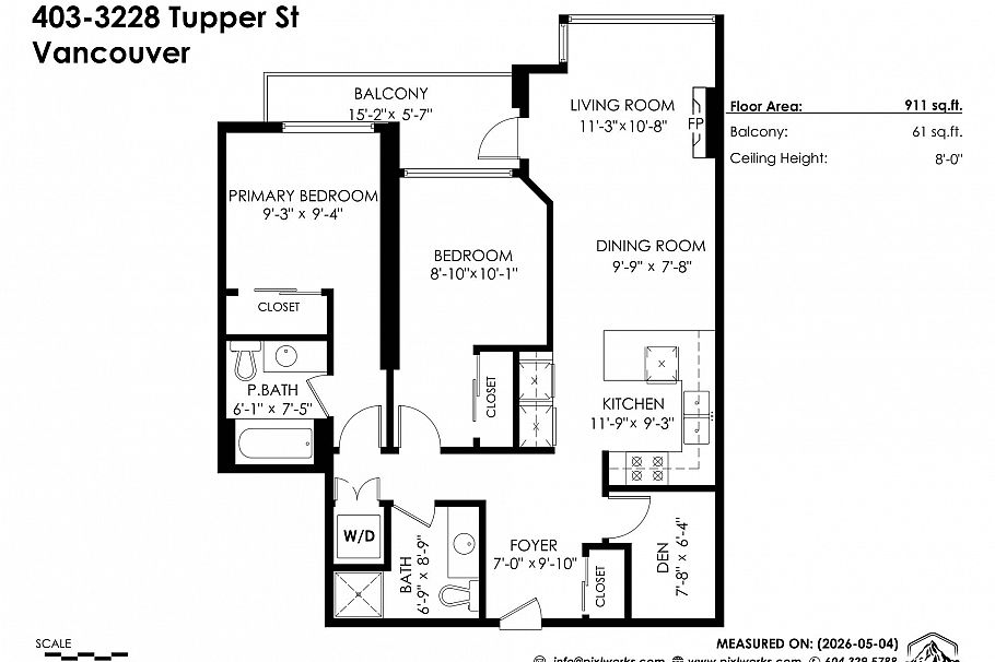 403 3228 Tupper Street Vancouver, BC - 34
