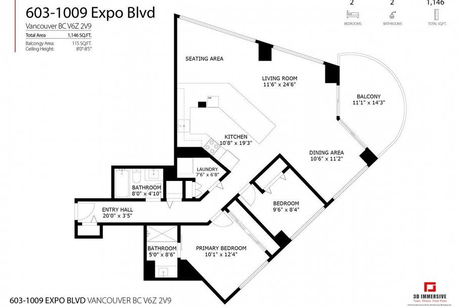 603 1009 Expo Boulevard Vancouver, BC - 2