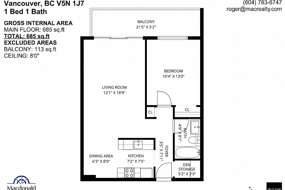 205 1585 E 4th Avenue Vancouver, BC - 30