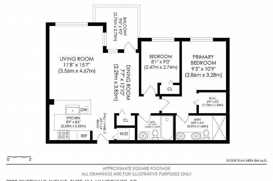 414 3289 Riverwalk Avenue Vancouver, BC - 40