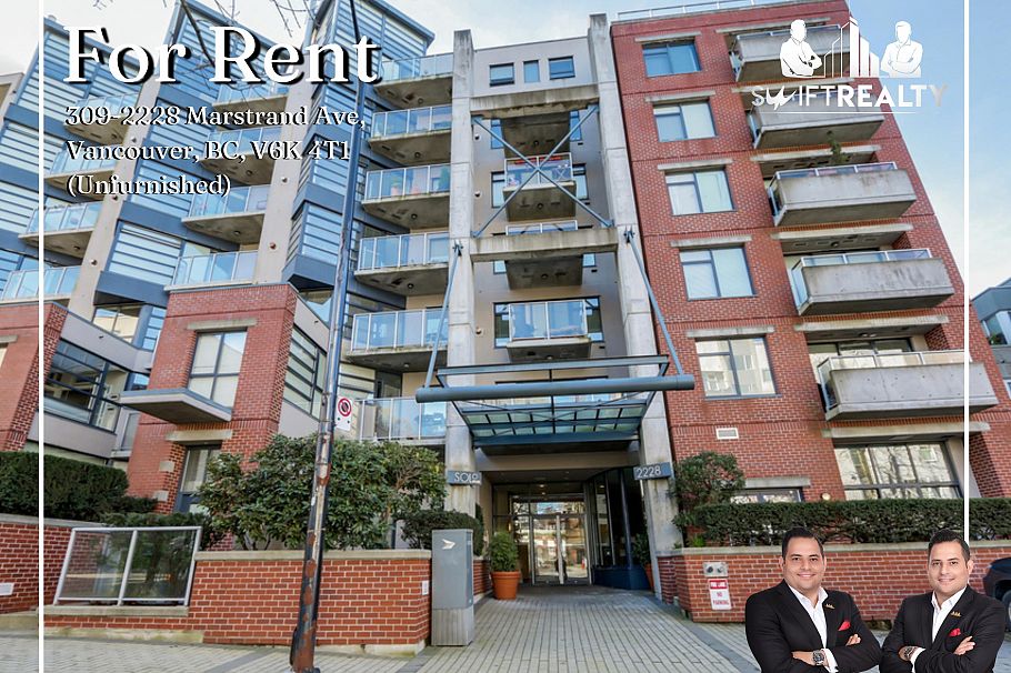 309 2228 MARSTRAND AVENUE, Vancouver BC V6K 4T1 Vancouver, BC - 1