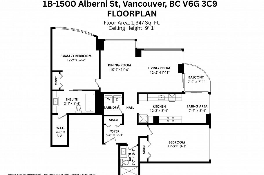 1B 1500 Alberni Street Vancouver, BC - 21