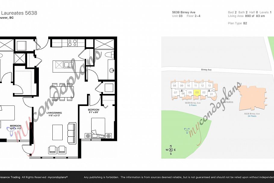 203 5638 Birney Avenue Vancouver, BC - 5