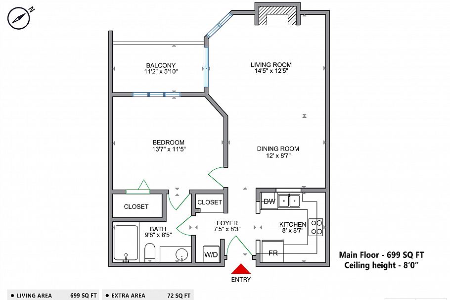 206 3638 Rae Avenue Vancouver, BC - 1