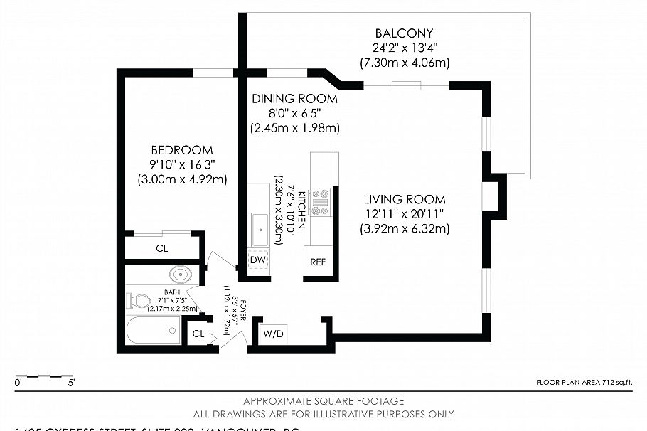 203 1425 Cypress Street Vancouver, BC - 34