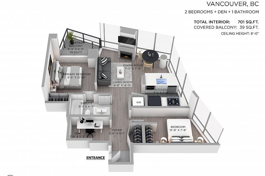 208 1003 Burnaby Street Vancouver, BC - 26