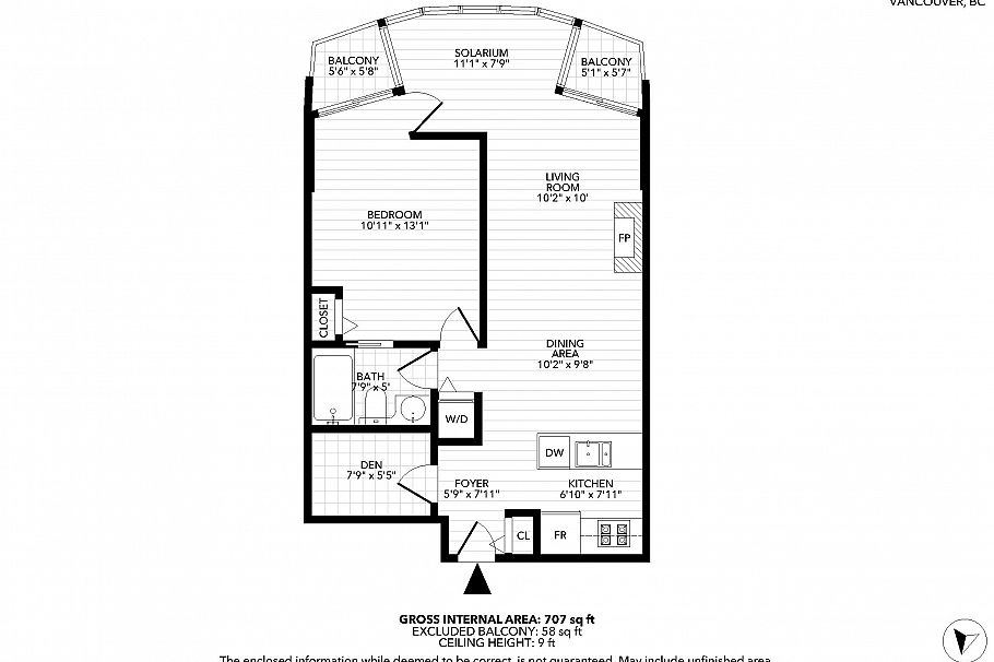 1703 1239 W Georgia Street Vancouver, BC - 23