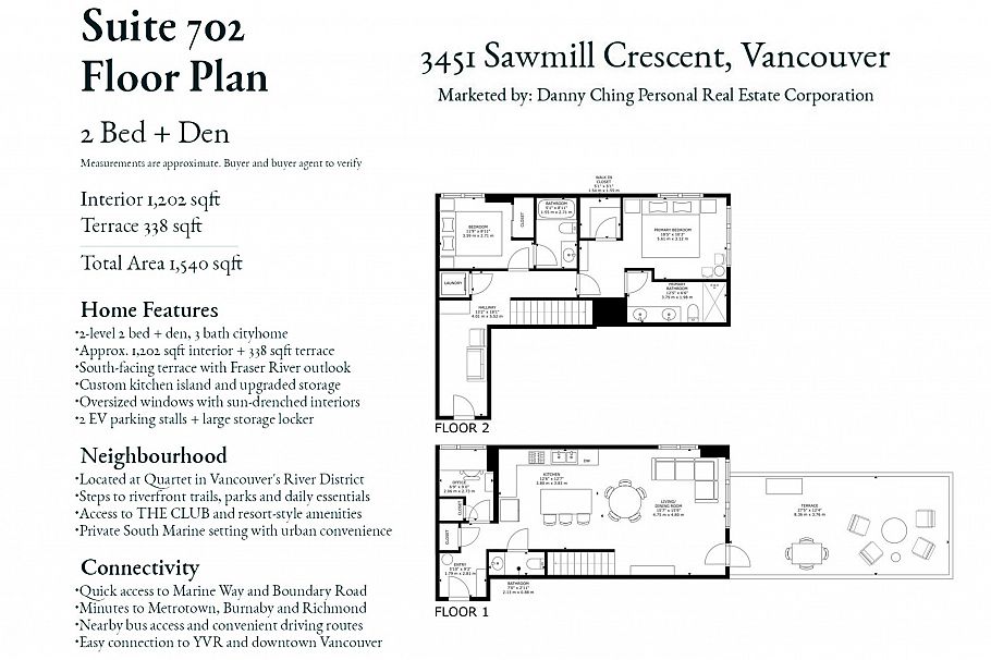 702 3451 Sawmill Crescent Vancouver, BC - 2