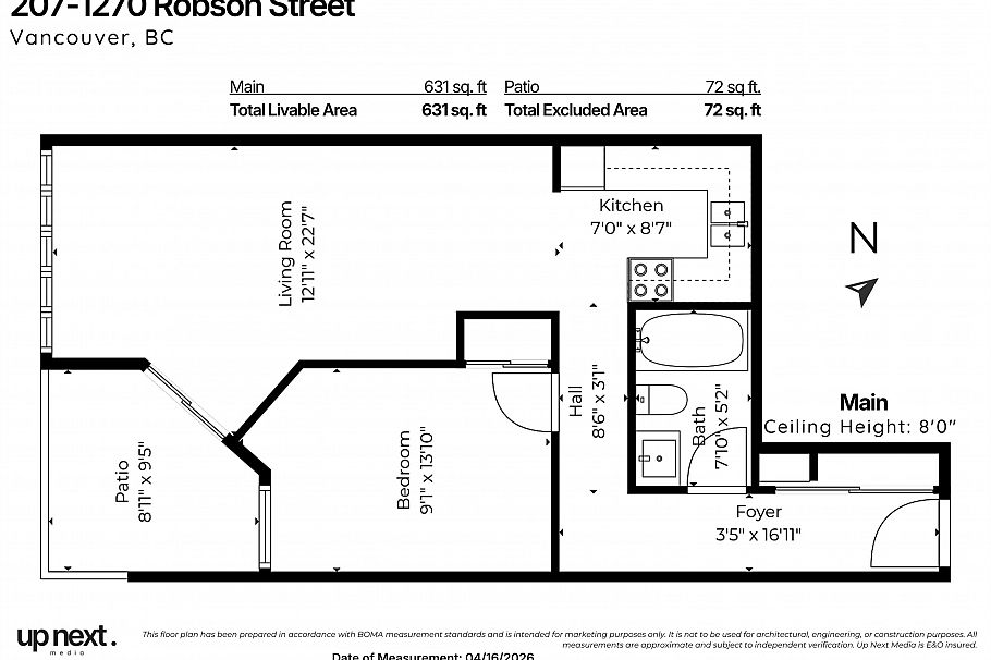 207 1270 Robson Street Vancouver, BC - 37