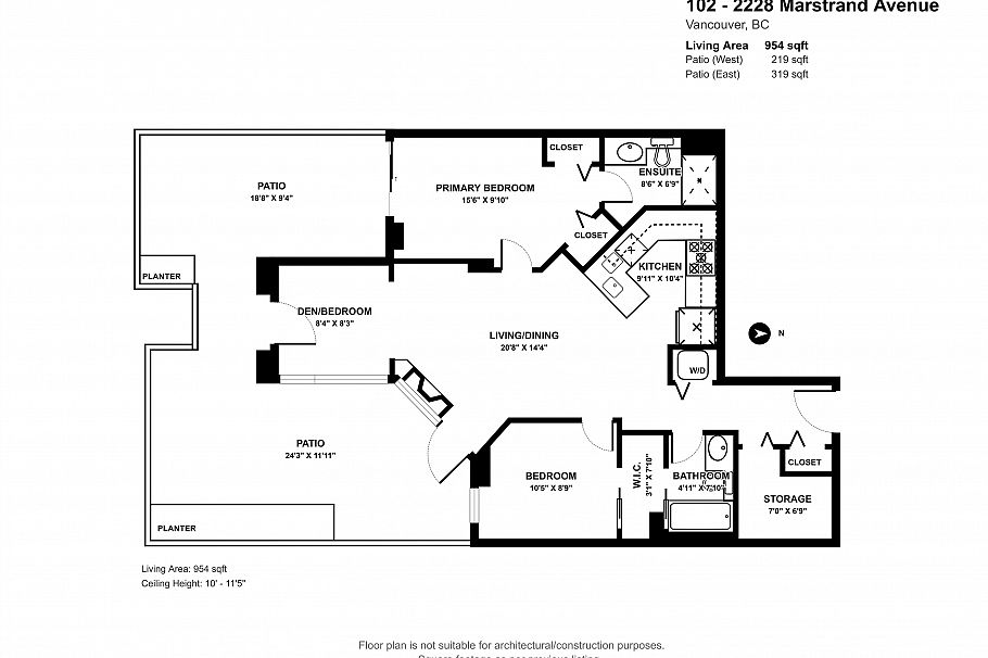102 2228 Marstrand Avenue Vancouver, BC - 32