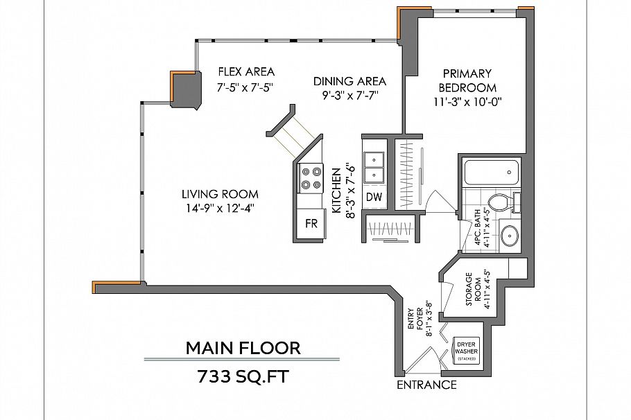 708 1188 Richards Street Vancouver, BC - 26