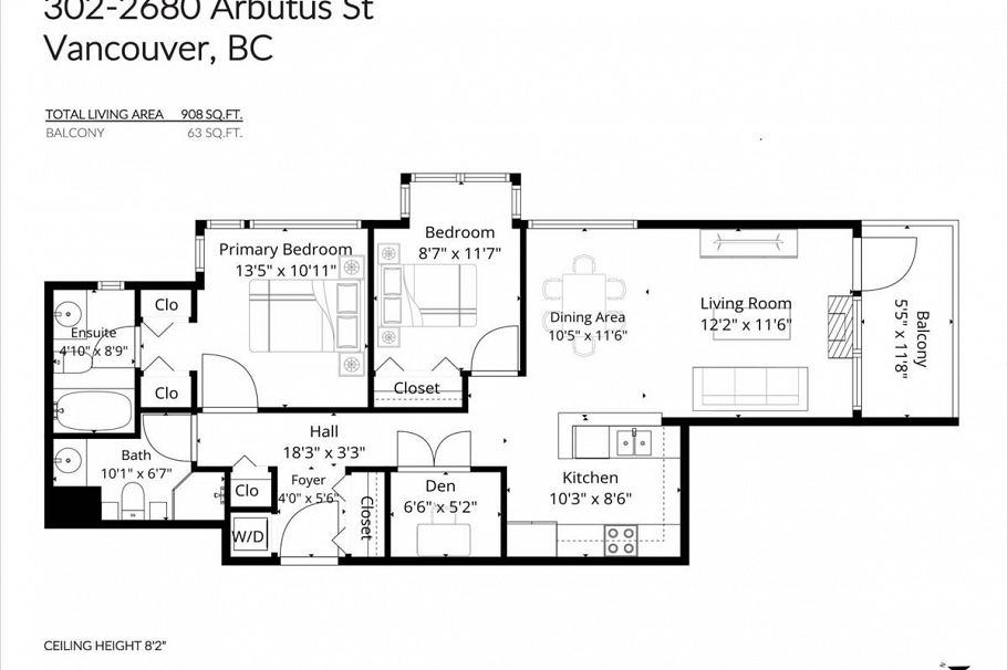 302 2680 Arbutus Street Vancouver, BC - 21