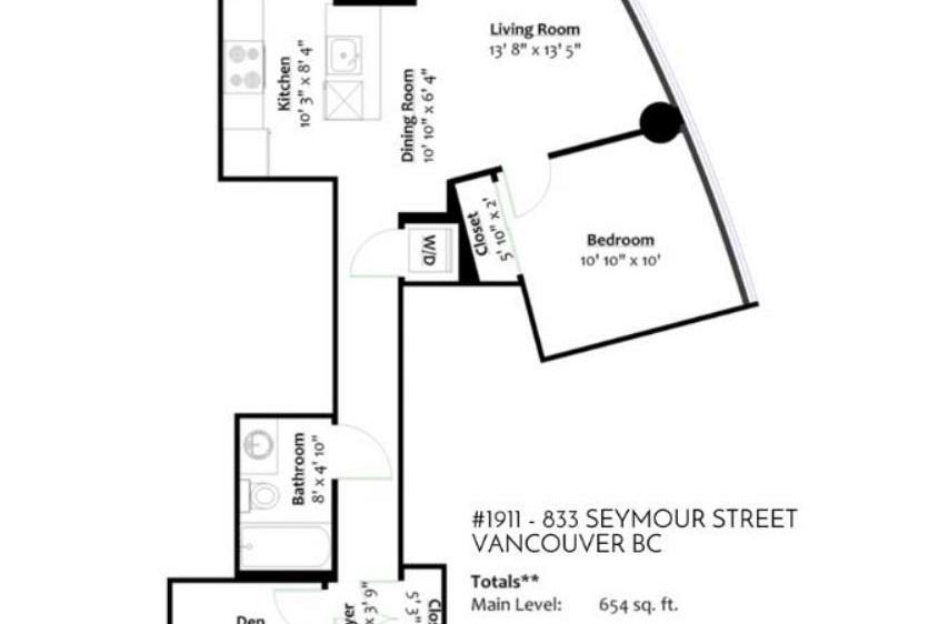 1911 833 Seymour Street Vancouver, BC - 1