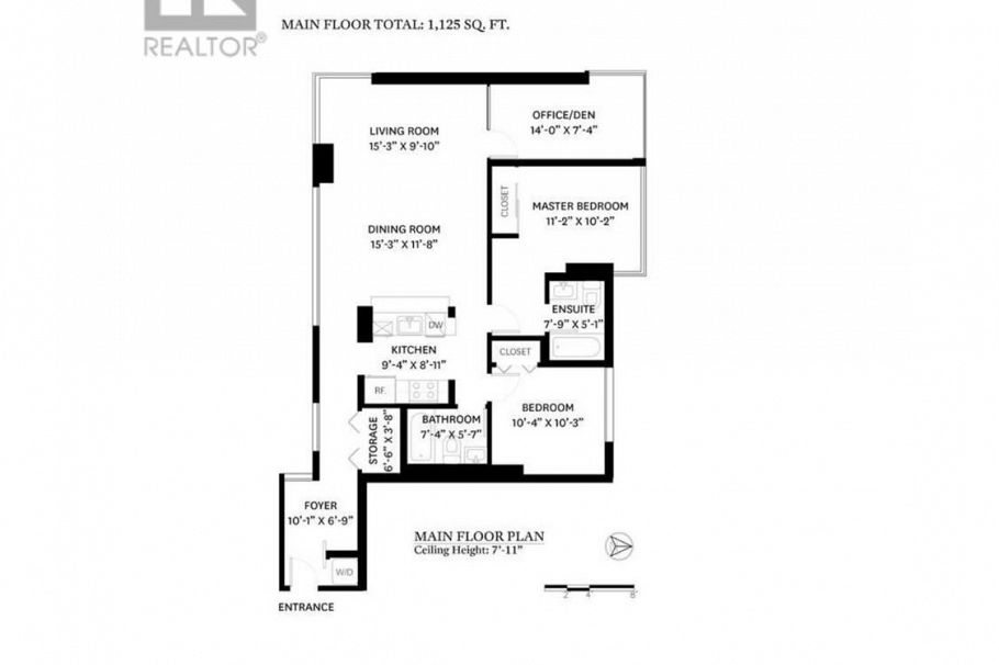 605 1228 Marinaside Crescent Vancouver, BC - 6