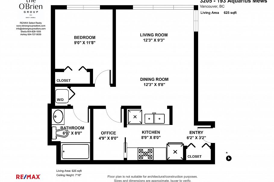 3205 193 Aquarius Mews Vancouver, BC - 40