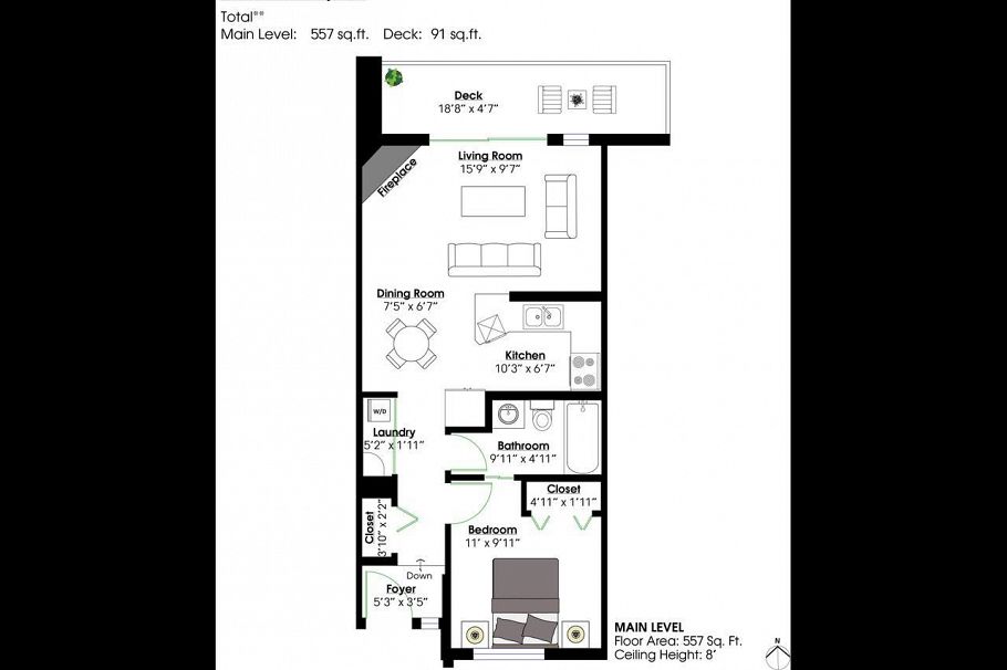 102 3788 W 10th Avenue Vancouver, BC - 22