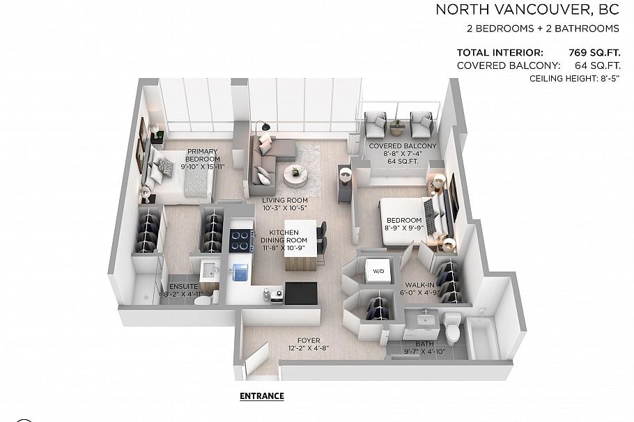 2104 680 Seylynn Crescent North Vancouver, BC - 4