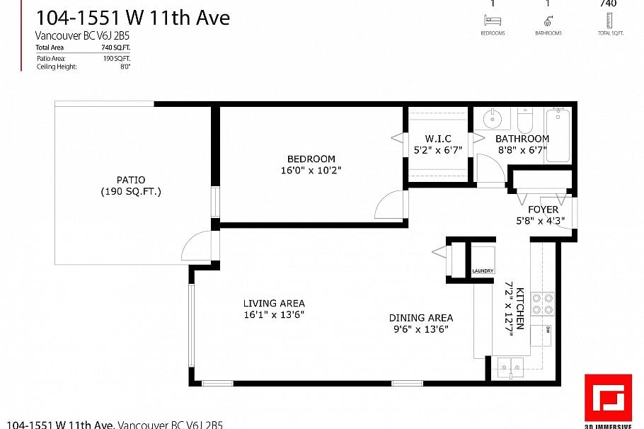 104 1551 W 11th Avenue Vancouver, BC - 27