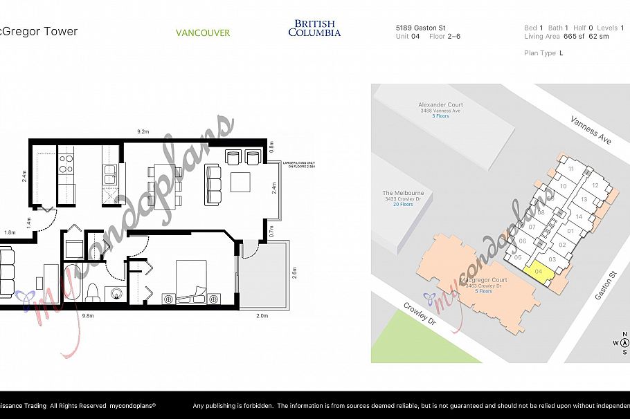 504 5189 Gaston Street Vancouver, BC - 16