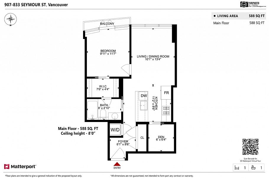 907 833 Seymour Street Vancouver, BC - 26