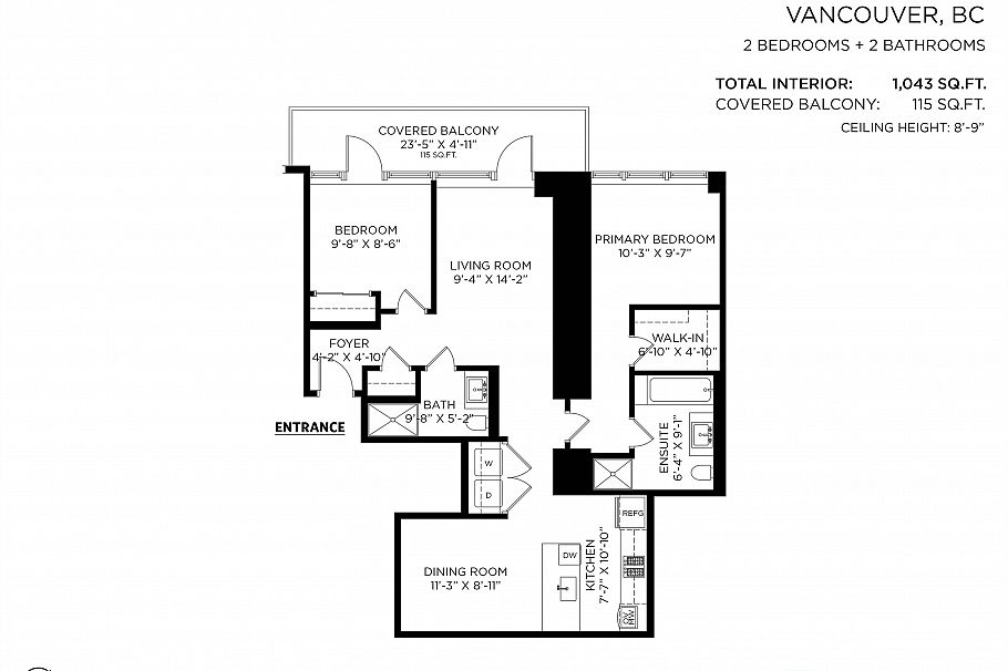 3605 1480 Howe Street Vancouver, BC - 40