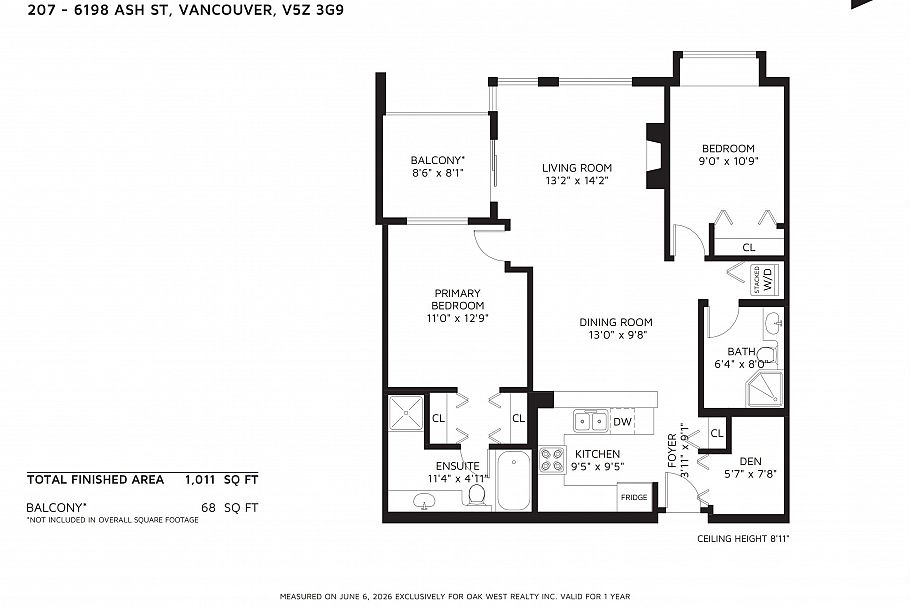 207 6198 Ash Street Vancouver, BC - 17
