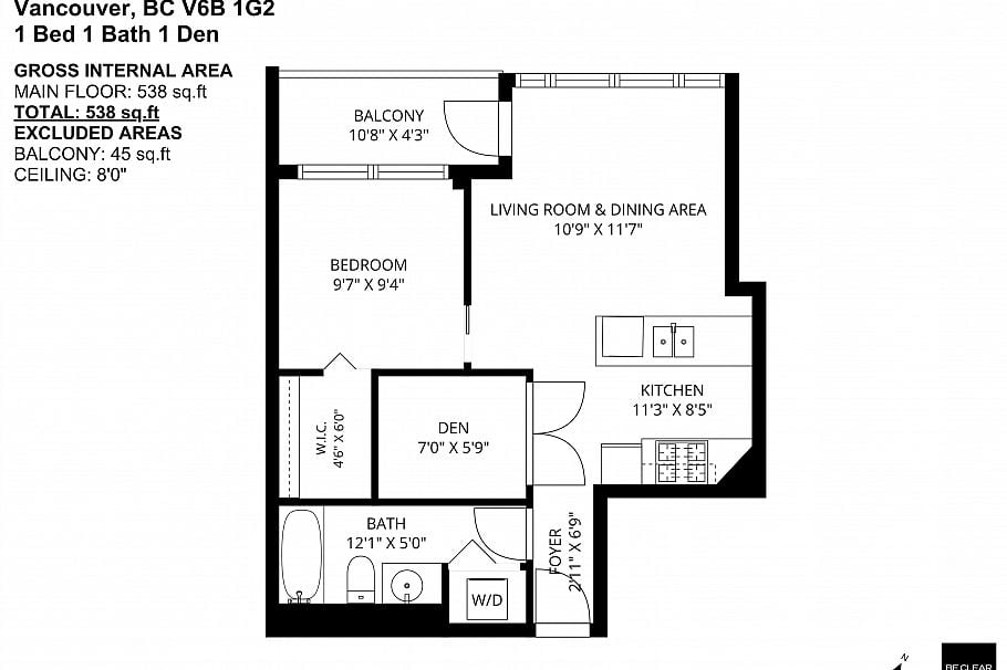 601 1010 Richards Street Vancouver, BC - 28
